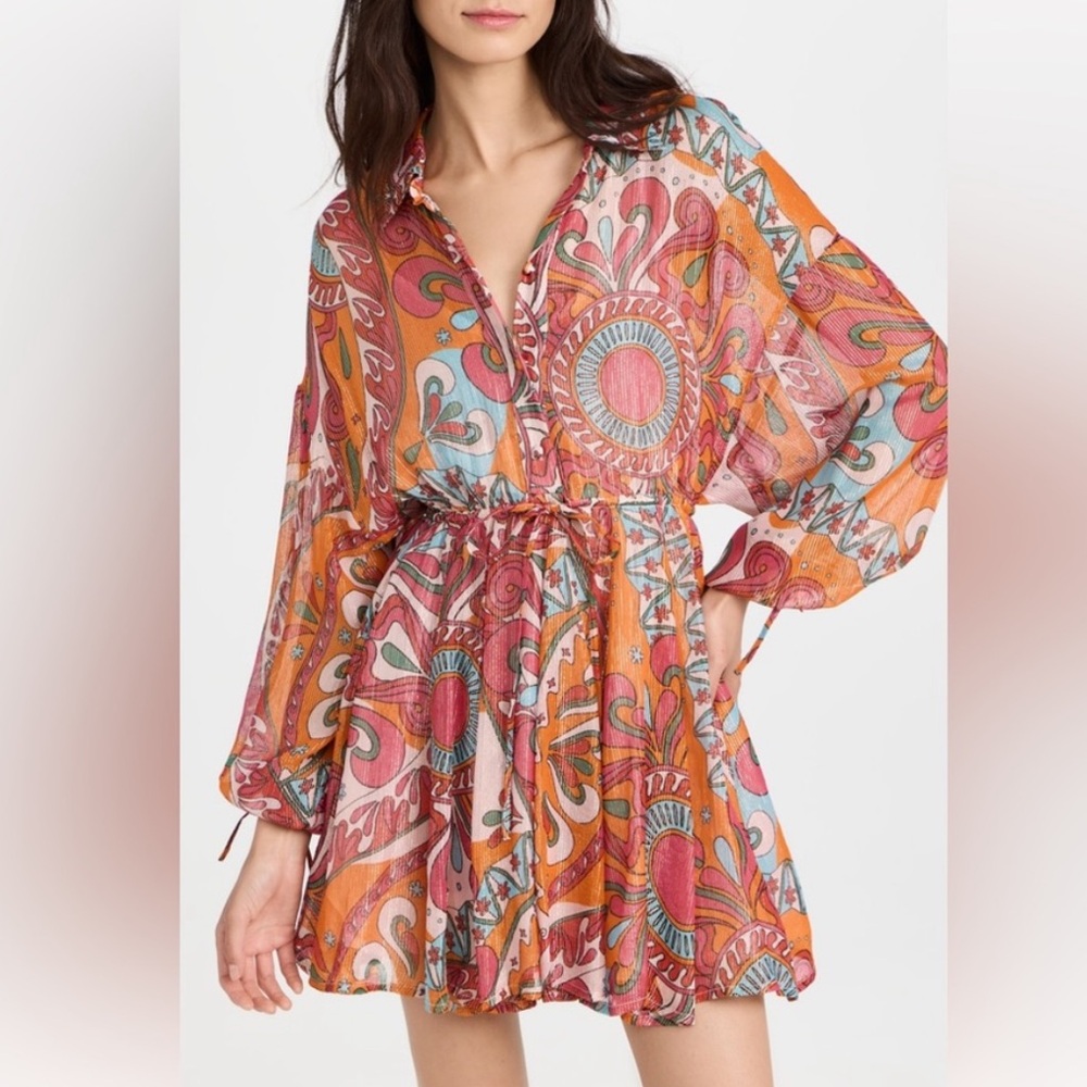 “Sundress” brand multiprint dress